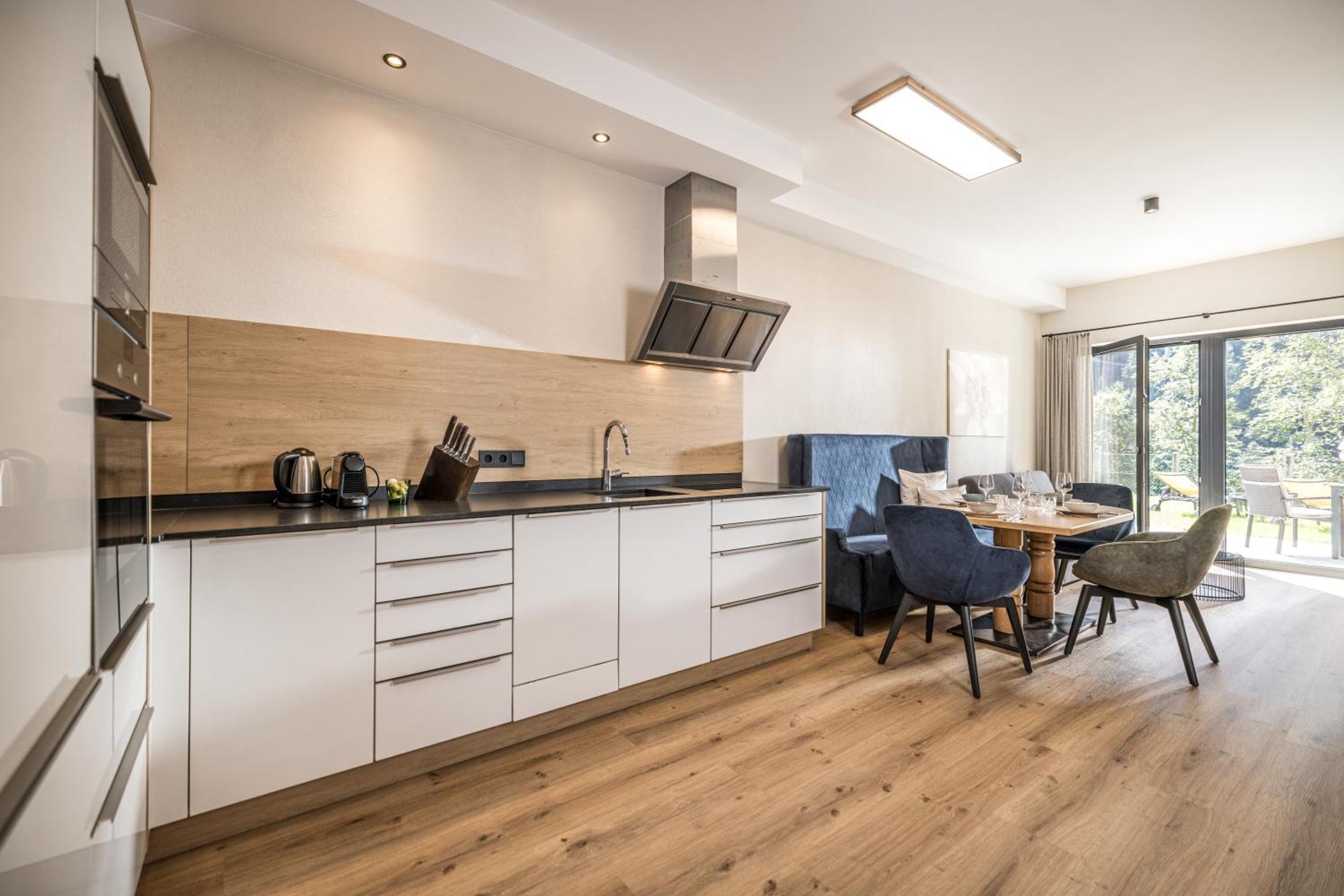 Natur Zeit - Alpine Garden Apartments ไมย์อาโฮเฟิน ภายนอก รูปภาพ