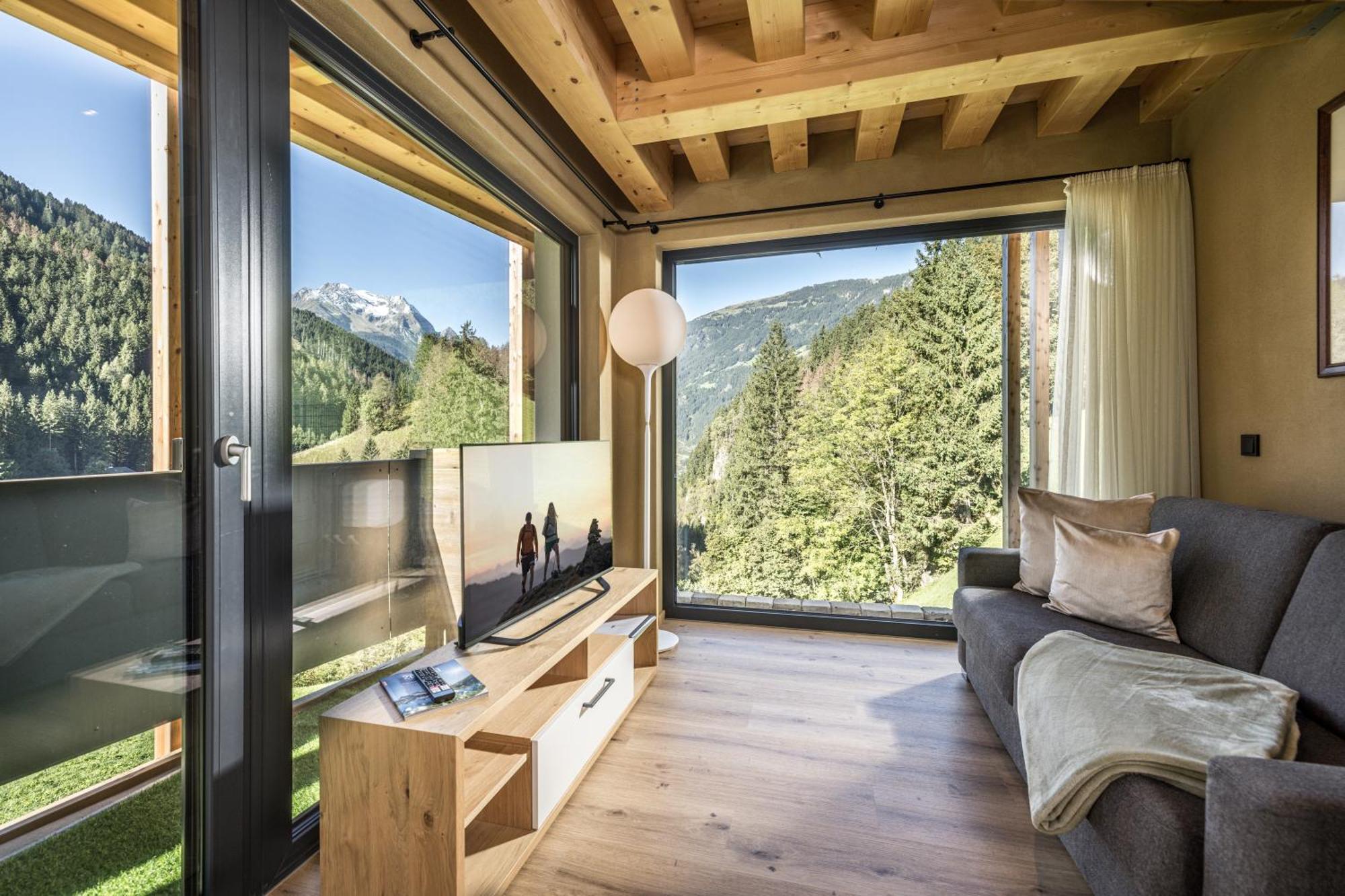 Natur Zeit - Alpine Garden Apartments ไมย์อาโฮเฟิน ภายนอก รูปภาพ